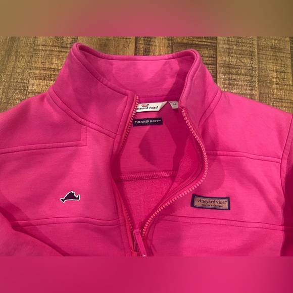 Vineyard Vines Relaxed Shep Shirt Quarter Zip Vineyard Exclusive - Picture 2 of 2